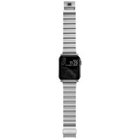 Nomad Strap Stainless Steel V2 Armband für Apple Watch 42/44/45/49 mm - Silber