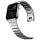 Nomad Strap Stainless Steel V2 Armband für Apple Watch 42/44/45/49 mm - Silber