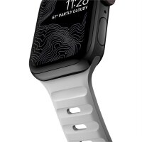 Nomad Sport Strap V2 Armband für Apple Watch 49/45/44/42mm - Lunar Gray (Grau)