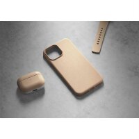 Funda moderna Nomad MagSafe de piel natural para iPhone 13 Pro