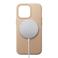 Funda moderna Nomad MagSafe de piel natural para iPhone 13 Pro