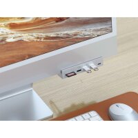 Satechi USB-C Clamp Hub für 24 iMac - Silber