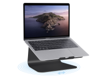 Rain Design mStand360 - drehbarer Aluminium Stand für MacBooks, Notebooks bis 15 zoll - Schwarz