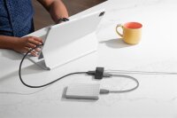 Twelve South StayGo Mini Compact USB-C Hub - Schwarz