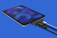 Twelve South StayGo Mini Compact USB-C Hub - Schwarz