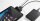 Twelve South StayGo Mini Compact USB-C Hub - Schwarz