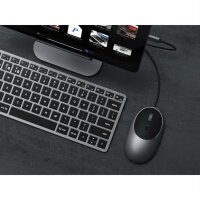 Satechi C1 USB-C Wired Mouse - space gray (Grau)