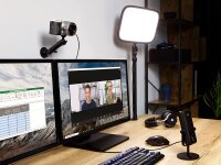 Elgato Wall Mount Wandhalterung mit Gelenkarm für Kameras, Beleuchtung - Schwarz