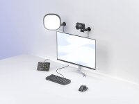 Elgato Wall Mount Wandhalterung mit Gelenkarm für Kameras, Beleuchtung - Schwarz
