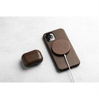 Custodia in pelle Nomad per cavo MagSafe - Marrone rustico