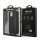 AMG Big Signatur Logo Hard Cover Leder Schutz Hülle für iPhone 13 Pro Max (6.7) - Schwarz