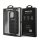 AMG Debossed Lines Hard Cover Leder Schutz Hülle für iPhone 13 mini (5.4) - Schwarz