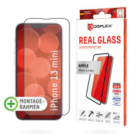 DISPLEX Full Cover Panzerglas (10H) mit Eco-Montagerahmen...