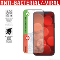 DISPLEX 3in1 UltraCare Panzerglas (10H) mit Eco-Montagerahmen für Apple iPhone 13 mini