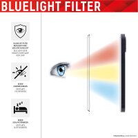 DISPLEX 3in1 UltraCare Panzerglas (10H) mit Eco-Montagerahmen für Apple iPhone 13 Pro Max