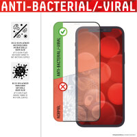DISPLEX 3in1 UltraCare Panzerglas (10H) mit Eco-Montagerahmen für Apple iPhone 13 Pro Max
