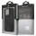 Mercedes Leather Perforated Area Hardcase Leder Hülle für Apple iPhone 13 Mini - Schwarz