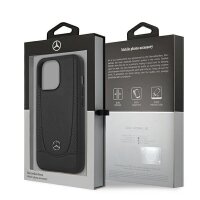 Mercedes Benz Urban Line Hard Cover Schutz Hüle für Apple iPhone 13 mini (5.4) - Schwarz