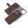 Decoded Leather Detachable Wallet für iPhone 13 Pro  - Braun