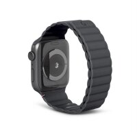 Decoded Silicon Magn. Tract. Strap LITE für Watch 38/40/41mm - Charcoal