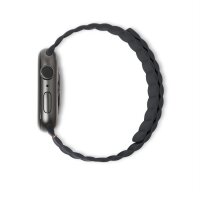 Decoded Silicon Magn. Tract. Strap LITE für Watch 38/40/41mm - Charcoal