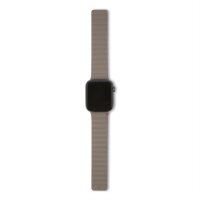 Decoded Silicon Magn. Tract. Strap LITE für Watch 38/40/41mm - Dark Taupe