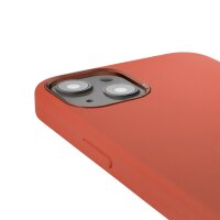 Decoded Silicone Backcover für iPhone 13 - Brick Red