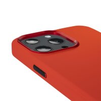Decoded Silicone Backcover für iPhone 13 Pro - Brick Red