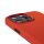 Decoded Silicone Backcover für iPhone 13 Pro - Brick Red
