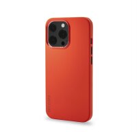 Decoded Silicone Backcover für iPhone 13 Pro Max - Brick Red