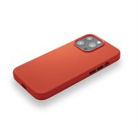 Decoded Silicone Backcover für iPhone 13 Pro Max - Brick Red