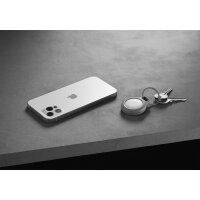Nomad Rugged Keychain Schlüsselanhänger für AirTag - Weiss