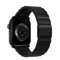 Nomad Strap Titanium V2 für Apple Watch 42/44/45/49 mm - Schwarz