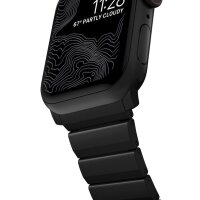 Nomad Strap Titanium V2 für Apple Watch 42/44/45/49 mm - Schwarz