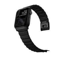Nomad Strap Titanium V2 für Apple Watch 42/44/45/49 mm - Schwarz