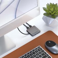 Satechi Aluminum 4 Port USB-C Hub - space gray