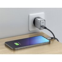 Satechi 20W USB-C PD Wall Charger Ladestecker - Grau
