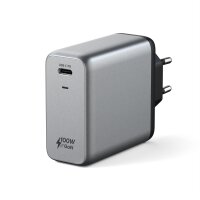 Satechi 100W USB-C PD GaN Wall Charger - space gray