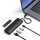 Satechi USB-C Hybrid Multiport Adapter mit SSD Enclosure - Grau