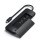 Satechi USB-C Hybrid Multiport Adapter mit SSD Enclosure - Schwarz