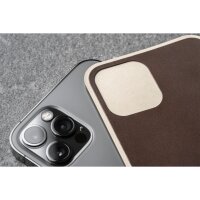 Nomad Leather Skin Rustic Brown für iPhone 13 Pro Max