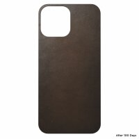 Nomad Leather Skin Rustic Brown für iPhone 13 Pro Max