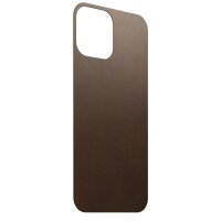 Nomad Leather Skin Rustic Brown für iPhone 13 Pro Max