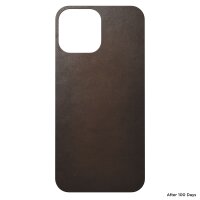 Nomad Leather Skin Rustic Brown für iPhone 13 Pro Max