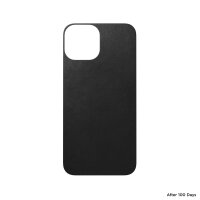 Nomad Leather Skin Black für iPhone 13 Mini