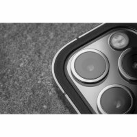 Nomad Leather Skin Black für iPhone 13 Pro