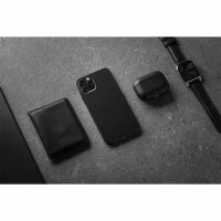 Nomad Leather Skin Black für iPhone 13 Pro