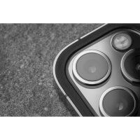 Nomad Leather Skin Black für iPhone 13 Pro