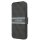 Guess 4G Stripe Book Case Schutz Hülle für iPhone 13 mini - Grau