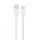 Huawei LX04072043 Super Charger Schnell Ladekabel 6A /  Datenkabel USB Typ-C - Weiss